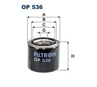 Oil filter Spin-on Filter IEC 60417-6183 mechanical expertise required OP 536