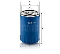 Oil filter Spin-on Filter W 1035 MANN-FILTER for KIA PREGIO Van K2700