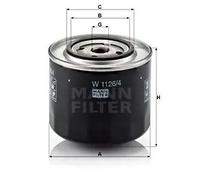 MANN-FILTER Oil Filter Spin-on W 1126 – Fits Audi, VW A6, SEAT – Off-Highway