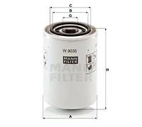Oil filter Spin-on Filter IEC 60417-6183 mechanical expertise required W 9035