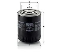 MANN-FILTER W 930/9 Oil filter