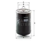 Oil filter Spin-on Filter IEC 60417-6183 mechanical expertise required W 940/20