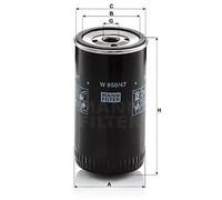 Mann+Hummel Oil Filter - W95047