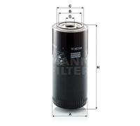 Oil filter Spin-on Filter IEC 60417-6183 mechanical expertise required W 962/28