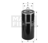 MANN-FILTER WD 731/2 Oil filter