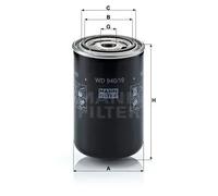 Oil filter Spin-on Filter IEC 60417-6183 mechanical expertise required WD 940/19