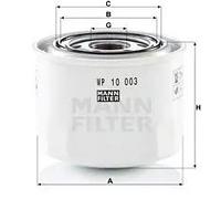 MANN-FILTER WP 10 003 Oil Filter - for Trucks + Buses