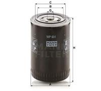Oil filter Spin-on Filter IEC 60417-6183 mechanical expertise required WP 931
