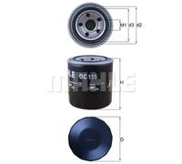 MAHLE OC 115 Oil filter