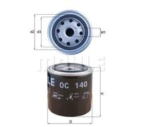 Oil filter Spin-on Filter OC 140 KNECHT for NISSAN LDV