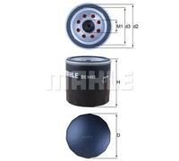 MAHLE Oil Filter Spin on - OC1452