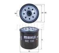 MAHLE OC 195 Oil Filter