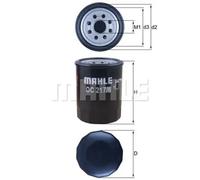 Oil filter Spin-on Filter OC 217/6 KNECHT for SUZUKI FIAT GEELY