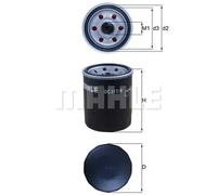 MAHLE Oil Filter - OC2176