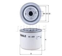 Mahle Original Oil Filter OC 222 - OE matching fit & quality for Volvo & Alfa Romeo