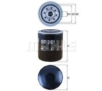 MAHLE Oil Filter - OC261