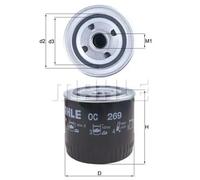 MAHLE OC 269 Oil Filter