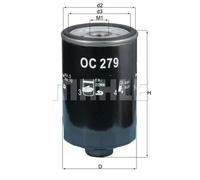 Oil filter Spin-on Filter OC 279 KNECHT for VW GOLF Mk II PASSAT B3/B4 CORRADO