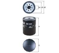 MAHLE OC 369 Oil filter