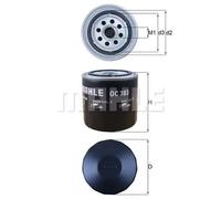 Oil filter Spin-on Filter OC 383 KNECHT for PEUGEOT FIAT PININFARINA SEAT LADA