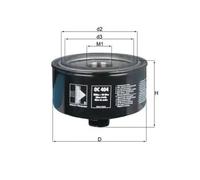 MAHLE ORIGINAL OC 404 Oil filter