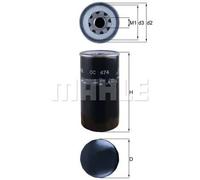 MAHLE OC 474 Oil filter