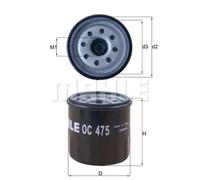MAHLE OC 475 Oil Filter