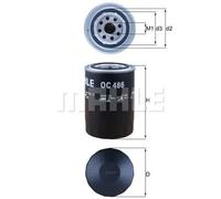 MAHLE ORIGINAL OC 486 Oil filter