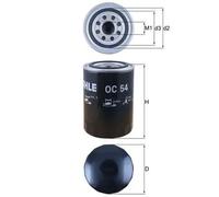 MAHLE OC 54 Oil filter