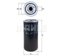 Oil filter Spin-on Filter OC 60 KNECHT for ASTON MARTIN MERCEDES-BENZ MAN IVECO