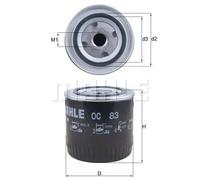 MAHLE ORIGINAL OC 83 Oil filter