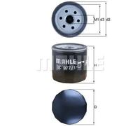 MAHLE OC 977/1 Oil Filter