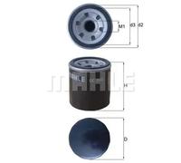 MAHLE ORIGINAL OC 996 Oil filter