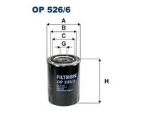 Oil filter Spin-on Filter OP 526/6 FILTRON for AUDI VW SKODA SEAT