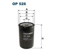 FILTRON OP 526 Oil filter