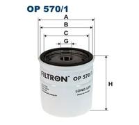 Oil filter Spin-on Filter OP 570/1 FILTRON for OPEL ROVER SAAB DAEWOO CHEVROLET