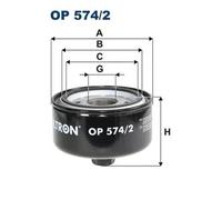 FILTRON OP 574/2 Oil Filter for VW