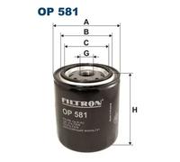 Oil filter Spin-on Filter OP 581 FILTRON for NISSAN SUBARU FORD INFINITI
