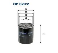 FILTRON OP 629/2 Oil filter