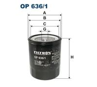 FILTRON OP 636/1 Oil filter