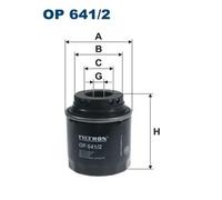 Oil filter Spin-on Filter OP 641/2 FILTRON for VW SEAT AUDI SKODA