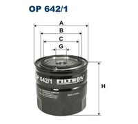 Oil filter Spin-on Filter OP 642/1 FILTRON for RENAULT BRANSON