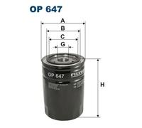 Fits FILTRON OP 647 OIL FILTER.URSUS C-330,C-335,C-360 UK Stock