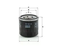 MANN-FILTER W 6018 Oil Filter - for Cars + Transporters