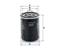 MANN-FILTER W 6019 Oil Filter - CARS + TRANSPORTERS