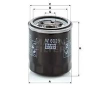 MANN-FILTER W 6025 Oil Filter - for Cars + Transporters
