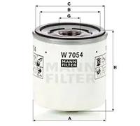 Oil filter Spin-on Filter W 7054 MANN-FILTER for FORD FORD USA