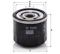MANN-FILTER W 7069 Lube Filter