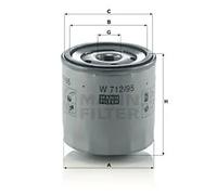 Oil filter Spin-on Filter W 712/95 MANN-FILTER for SEAT VW AUDI SKODA CUPRA FORD