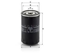 MANN-FILTER W 719/1 Oil Filter - CARS + TRANSPORTERS